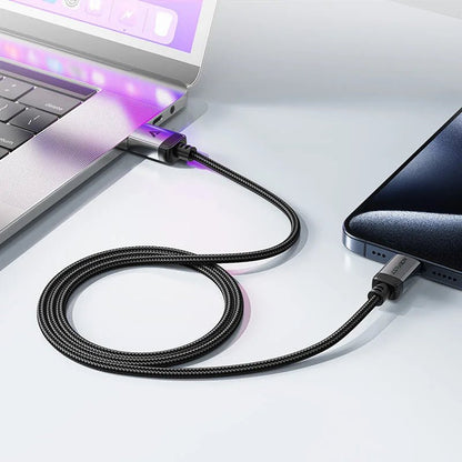 Acefast C20 - 03 USB - C to USB - C 1.2M Charging & Data Cable – 60W - Saif Al Najmi KwData CablesACEFASTSaif Al Najmi KwAcefast C20 - 03 USB - C to USB - C 1.2M Charging & Data Cable – 60W