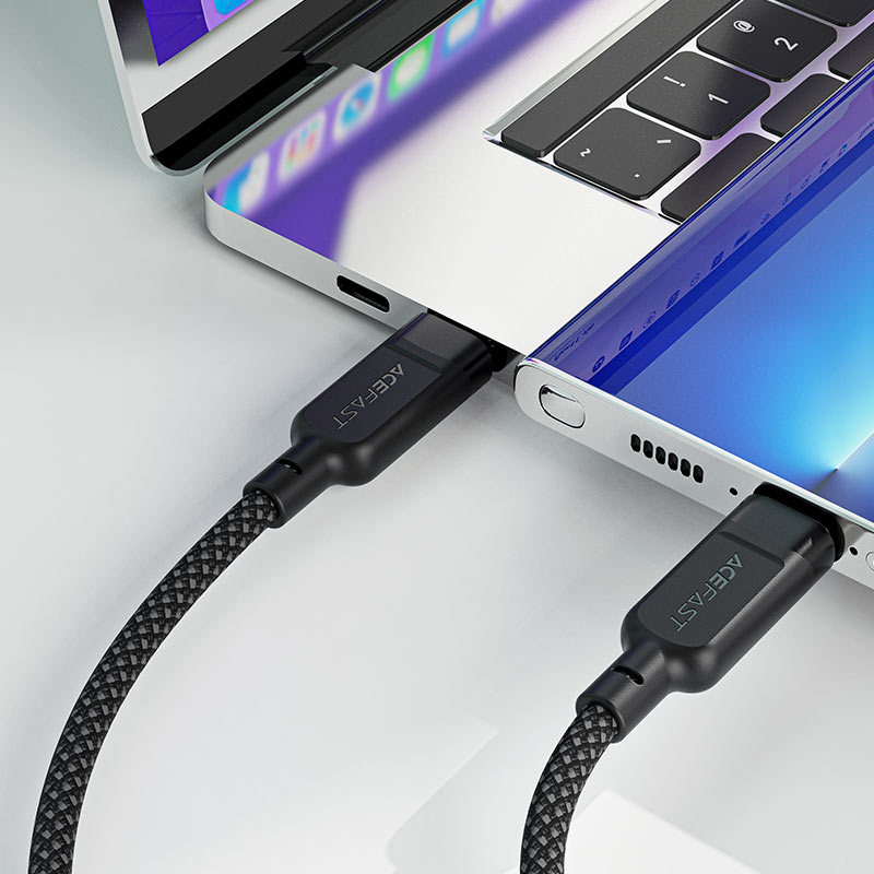 Acefast C5 - 11 USB - C to 2xUSB - C Cable – 100W Fast Charge | 1.2m - Saif Al Najmi KwData CablesACEFASTSaif Al Najmi KwAcefast C5 - 11 USB - C to 2xUSB - C Cable – 100W Fast Charge | 1.2m