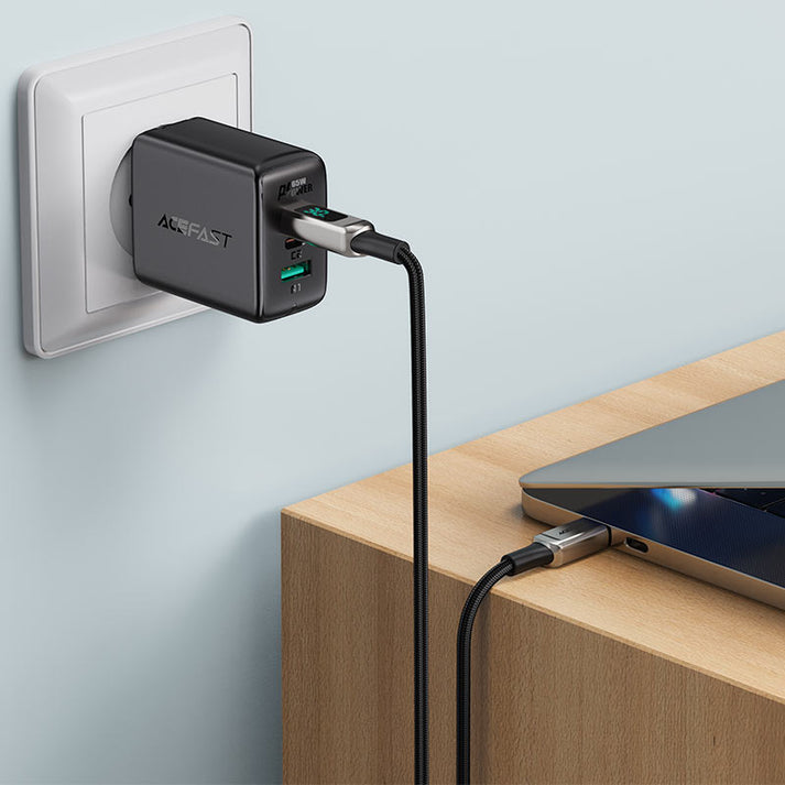 Acefast C6 - 01 USB - C to Lightning Cable – Fast Charging & Data - Saif Al Najmi KwData CablesACEFASTSaif Al Najmi KwBlackAcefast C6 - 01 USB - C to Lightning Cable – Fast Charging & Data