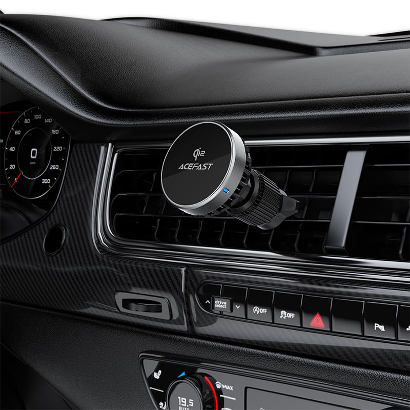 Acefast D40 Magnetic Car Holder – Fast Qi2 Wireless Charger - Saif Al Najmi KwCar ChargersACEFASTSaif Al Najmi KwAcefast D40 Magnetic Car Holder – Fast Qi2 Wireless Charger