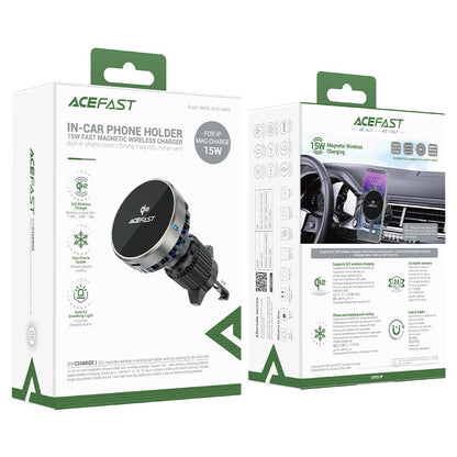 Acefast D40 Magnetic Car Holder – Fast Qi2 Wireless Charger - Saif Al Najmi KwCar ChargersACEFASTSaif Al Najmi KwAcefast D40 Magnetic Car Holder – Fast Qi2 Wireless Charger