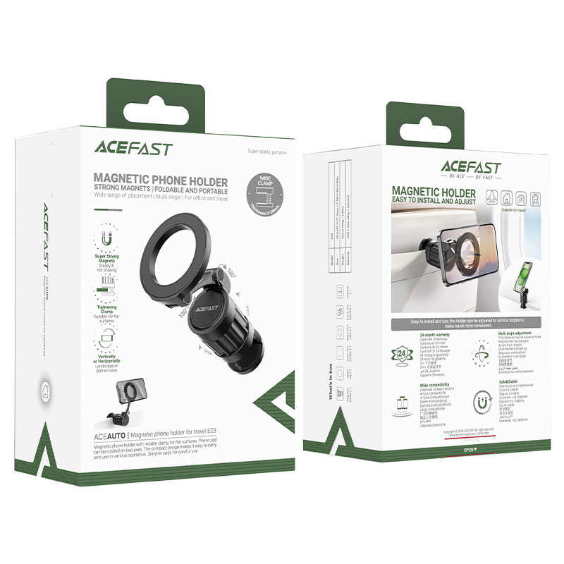 Acefast E23 Magnetic Phone Holder – Car Mount Stand