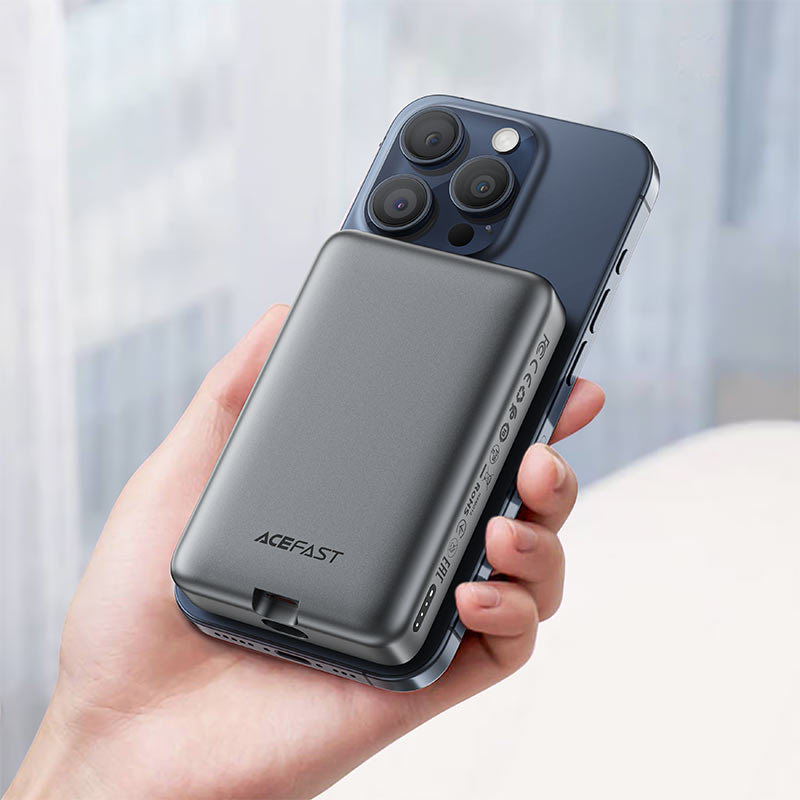 Acefast M10 Magnetic Wireless Power Bank – 10000mAh PD30W Fast Charge - Saif Al Najmi KwWireless Power BanksACEFASTSaif Al Najmi KwAcefast M10 Magnetic Wireless Power Bank – 10000mAh PD30W Fast Charge