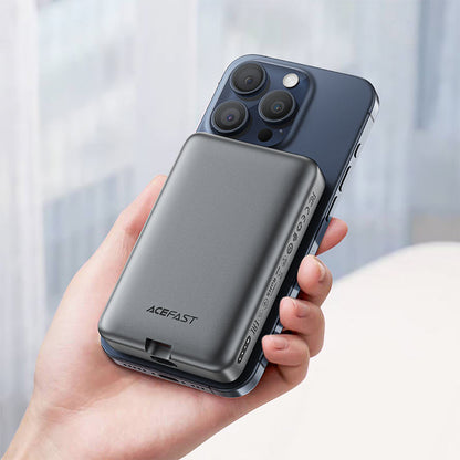 Acefast M10 Magnetic Wireless Power Bank – 10000mAh PD30W Fast Charge - Saif Al Najmi KwWireless Power BanksACEFASTSaif Al Najmi KwAcefast M10 Magnetic Wireless Power Bank – 10000mAh PD30W Fast Charge