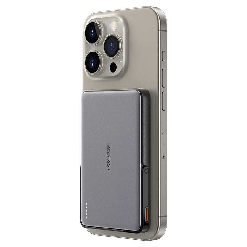 Acefast M16 5000mAh Magnetic Wireless Power Bank – 18W PD - Saif Al Najmi KwWireless Power BanksACEFASTSaif Al Najmi KwAcefast M16 5000mAh Magnetic Wireless Power Bank – 18W PD