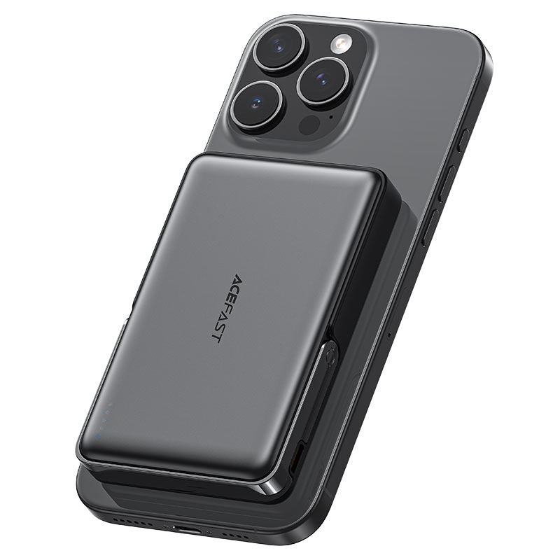 Acefast M17 10000mAh Magnetic Wireless Power Bank – 22.5W - Saif Al Najmi KwWireless Power BanksACEFASTSaif Al Najmi KwAcefast M17 10000mAh Magnetic Wireless Power Bank – 22.5W