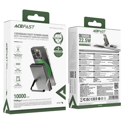 Acefast M17 10000mAh Magnetic Wireless Power Bank – 22.5W