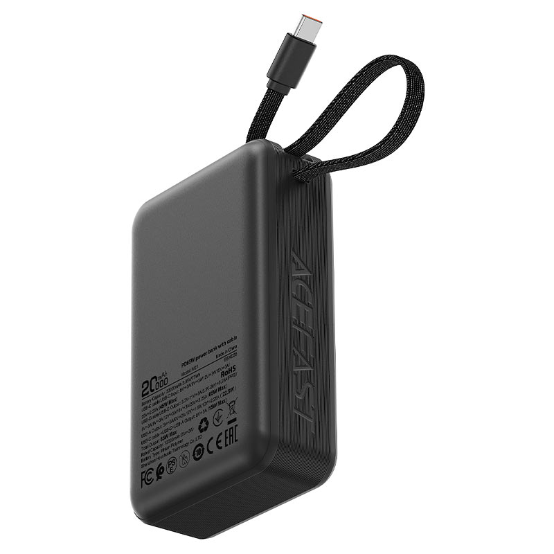 Acefast M21 20000mAh Power Bank – 65W PD Fast Charging