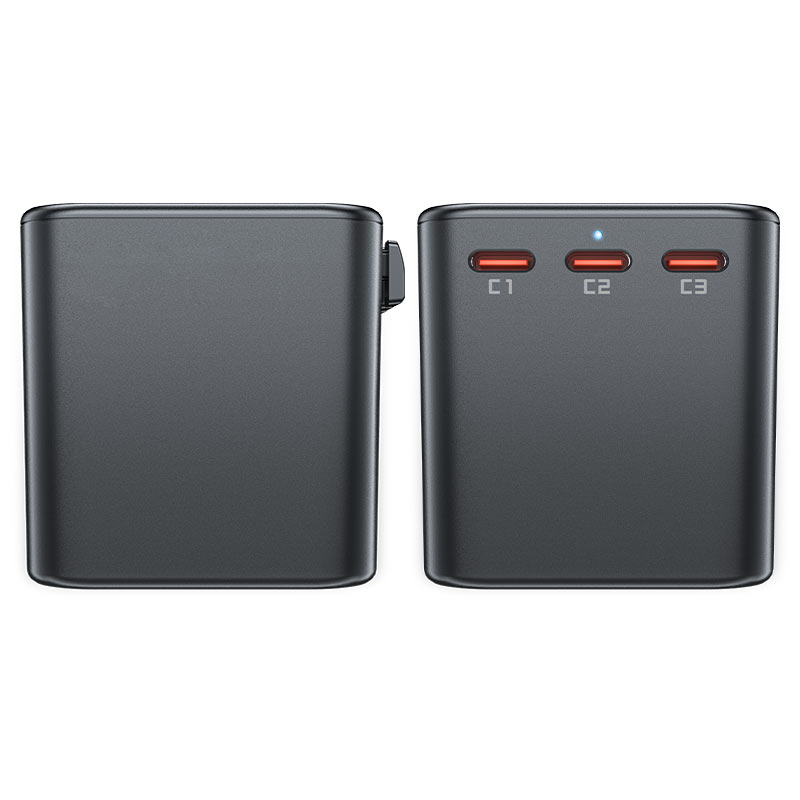 محول شحن Acefast Z1 GaN - 2300 واط + 75 واط PD (3 × USB-C + 2 × USB-A) 