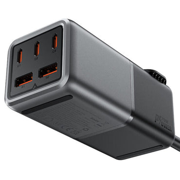 Acefast Fast Charge Power Strip Z3 PD75W GaN (3xUSB-C+2xUSB-A) - Saif Al Najmi Kw