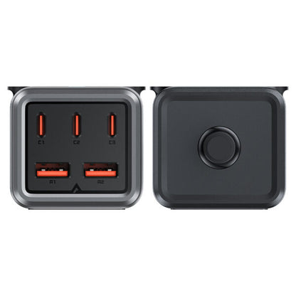Acefast Fast Charge Power Strip Z3 PD75W GaN (3xUSB-C+2xUSB-A) - Saif Al Najmi Kw