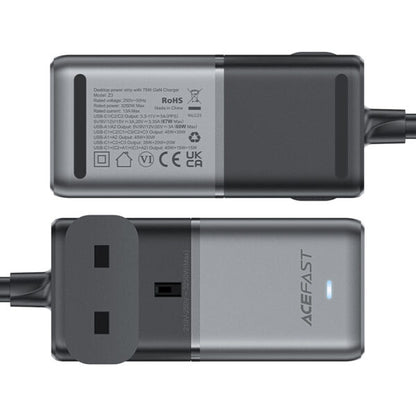 Acefast Fast Charge Power Strip Z3 PD75W GaN (3xUSB-C+2xUSB-A) - Saif Al Najmi Kw