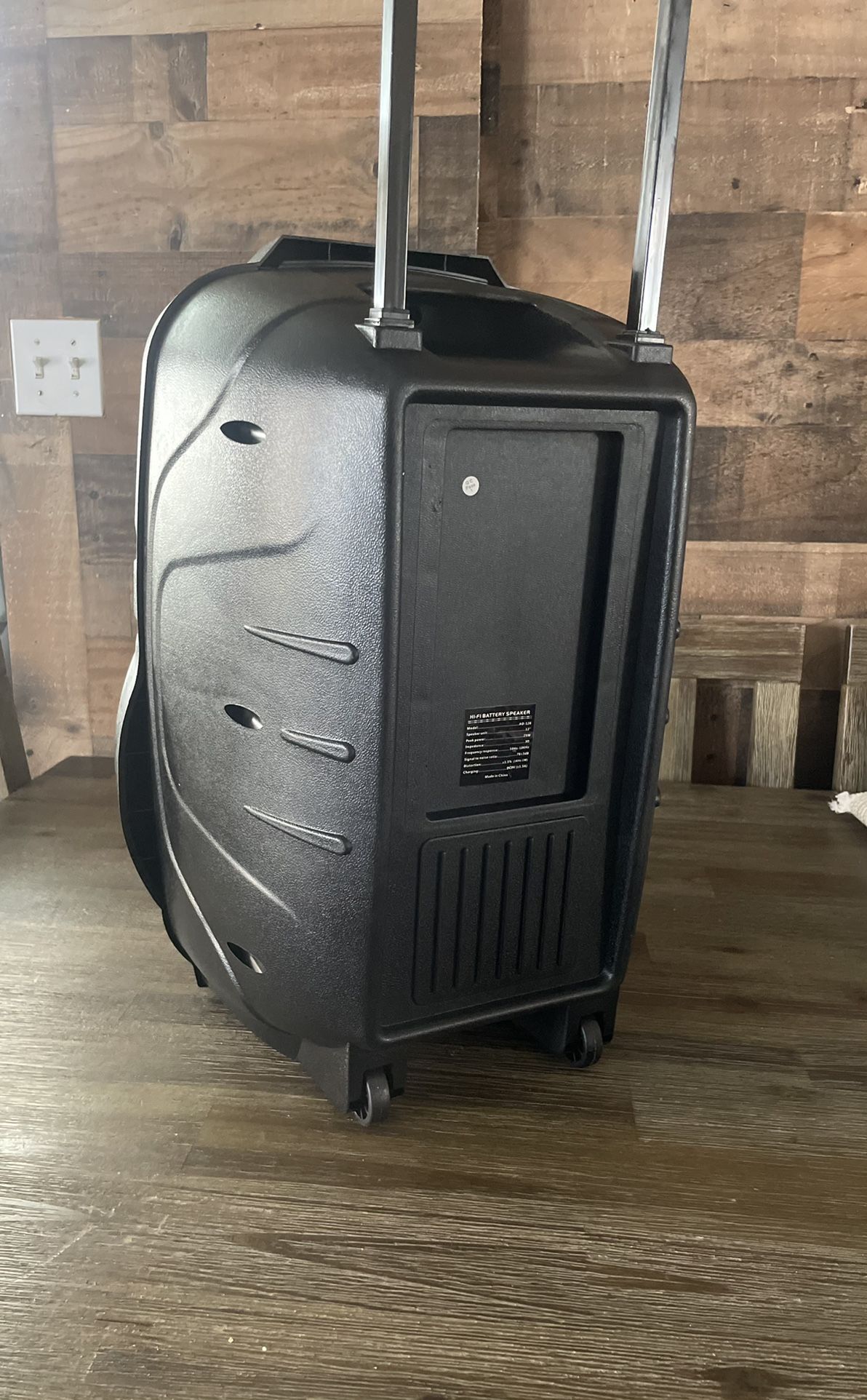 AO - 128 Professional Battery Speaker System – 12" Woofer, 2000W PMPO, RGB Lights, TWS - Saif Al Najmi KwLed Wireless SpeakersSaif Al Najmi KwSaif Al Najmi KwAO - 128 Professional Battery Speaker System – 12" Woofer, 2000W PMPO, RGB Lights, TWS