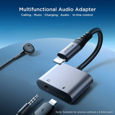 Audio - Transfer Series 2 - in - 1 Audio Adapter SY - L01 - Saif Al Najmi KwOTG / ConnectorsJOYROOMSaif Al Najmi KwSY-L01132465Audio - Transfer Series 2 - in - 1 Audio Adapter SY - L01 - Saif Al Najmi Kw