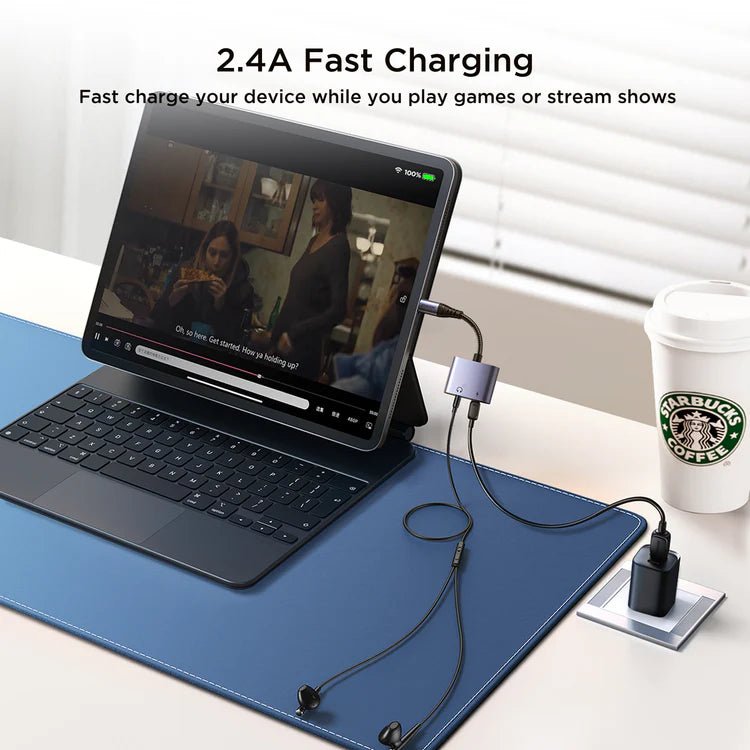 Audio - Transfer Series 2 - in - 1 Audio Adapter SY - L01 - Saif Al Najmi KwOTG / ConnectorsJOYROOMSaif Al Najmi KwSY-L01132465Audio - Transfer Series 2 - in - 1 Audio Adapter SY - L01 - Saif Al Najmi Kw