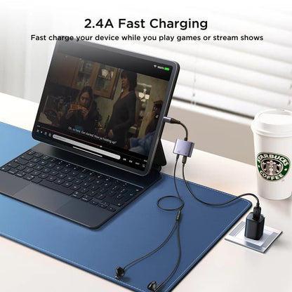 Audio - Transfer Series 2 - in - 1 Audio Adapter SY - L01 - Saif Al Najmi KwOTG / ConnectorsJOYROOMSaif Al Najmi KwSY-L01132465Audio - Transfer Series 2 - in - 1 Audio Adapter SY - L01 - Saif Al Najmi Kw