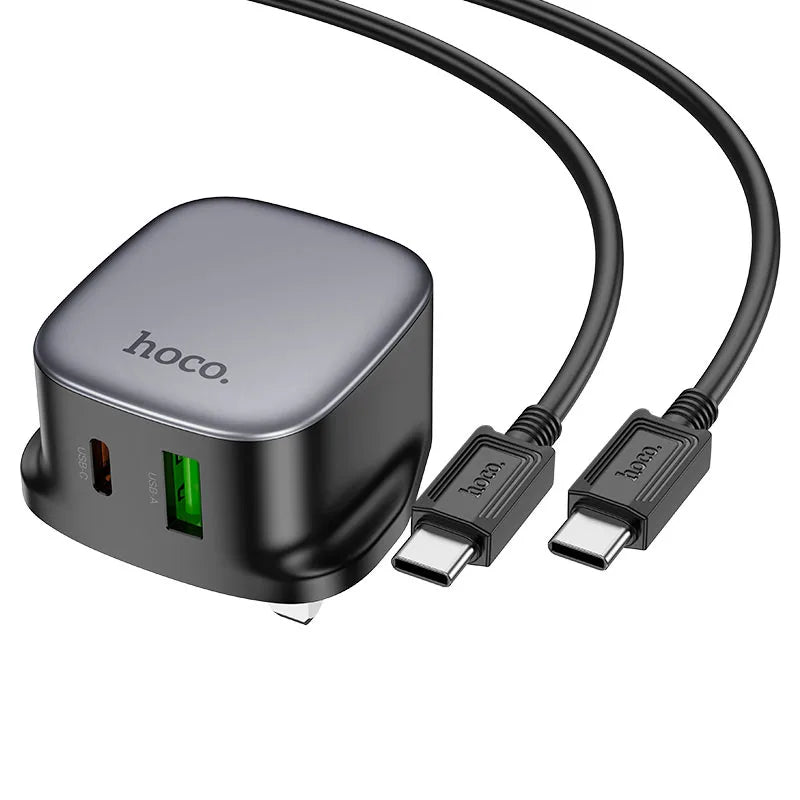 CS32B Rich PD20W QC3.0 Wall Charger with UK Cable Set