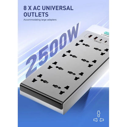 LDNIO SC4 65W GaN 13-in-1 Multi-Function Power Strip