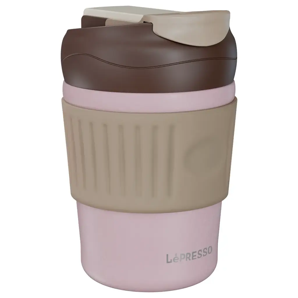 Lepresso Morningscape Tumbler Mug 350mL Dual Sip Leak-Proof