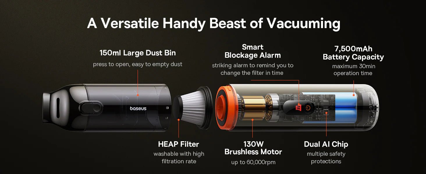 Baseus A5 AIR Car Vacuum Cleaner - C30459500111 - 02 - Saif Al Najmi KwSaif Al Najmi KwSaif Al Najmi Kwa5air-baseusBaseus A5 AIR Car Vacuum Cleaner - C30459500111 - 02