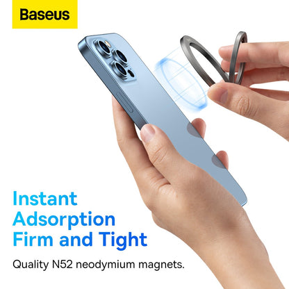 Baseus Halo Series Foldable Metal Ring Stand Single - Saif Al Najmi KwMagnetic Phone Ring GripBaseusSaif Al Najmi KwGrayBaseus Halo Series Foldable Metal Ring Stand Single - Saif Al Najmi Kw