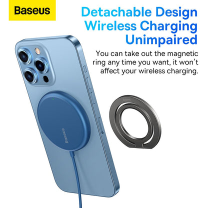 Baseus Halo Series Foldable Metal Ring Stand Single - Saif Al Najmi KwMagnetic Phone Ring GripBaseusSaif Al Najmi KwGrayBaseus Halo Series Foldable Metal Ring Stand Single - Saif Al Najmi Kw