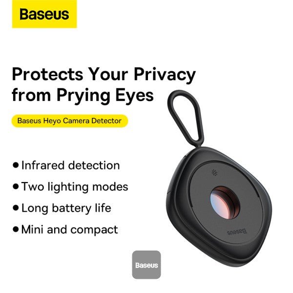 Baseus Heyo Camera Detector Mini Travel Hotel Hidden Camera Finder Camera Infrared Detector - Saif Al Najmi KwSmart CameraBaseusSaif Al Najmi KwCAMERA DECTOR132169Baseus Heyo Camera Detector Mini Travel Hotel Hidden Camera Finder Camera Infrared Detector - Saif Al Najmi Kw