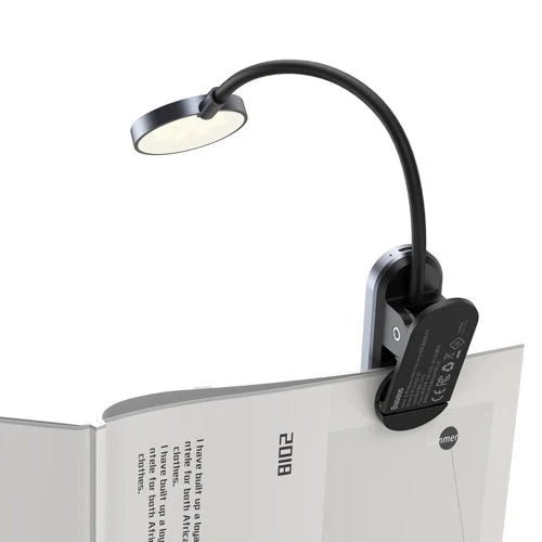 Baseus Mini lamp LED lamp With Clip Gray (DGRAD - 0G) - Saif Al Najmi KwLED LightBaseusSaif Al Najmi KwBEASUS DGRADBaseus Mini lamp LED lamp With Clip Gray (DGRAD - 0G) - Saif Al Najmi Kw