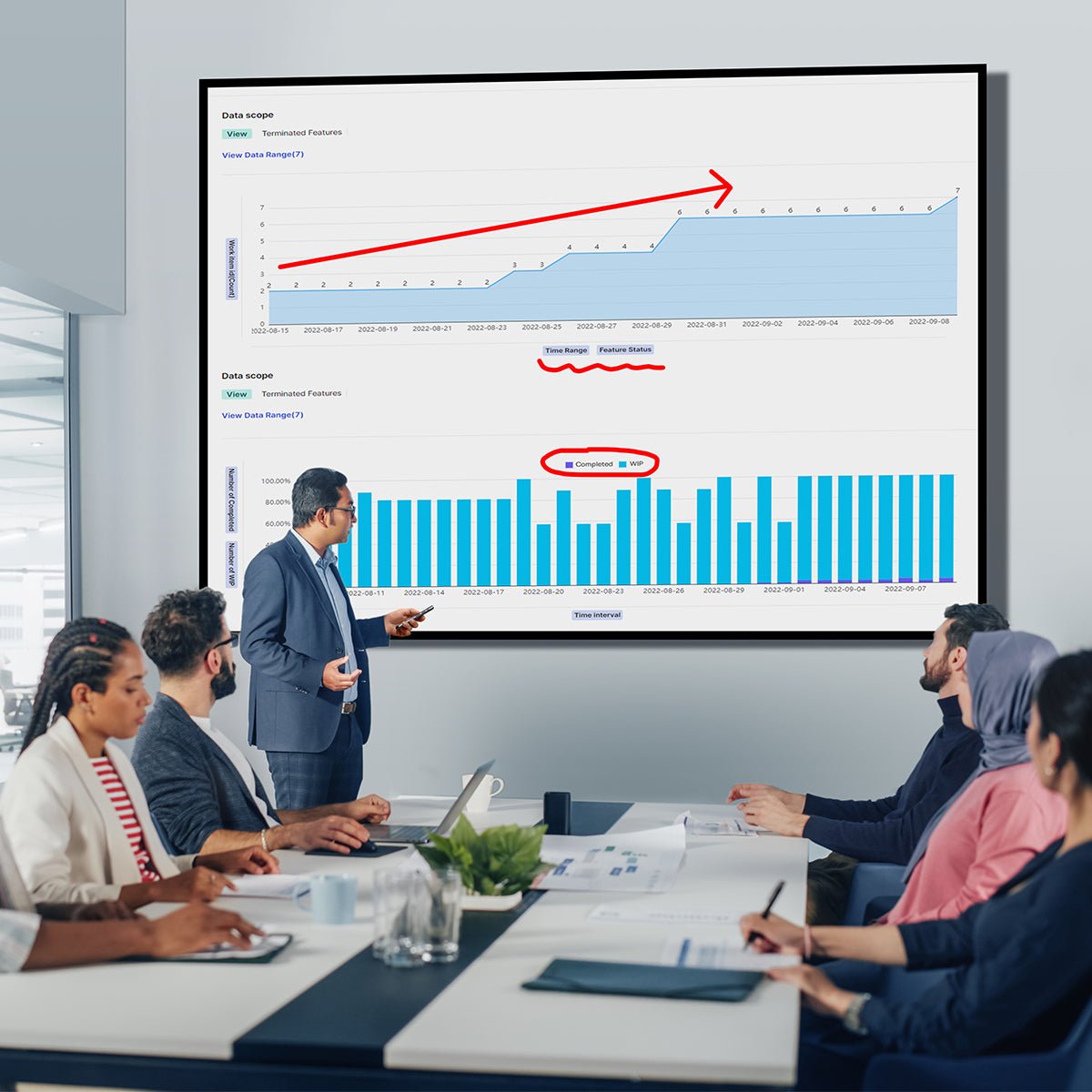 Baseus Orange Dot AI Wireless Presenter – Red Laser & Rechargeable - Saif Al Najmi KwPointer penBaseusSaif Al Najmi KwBaseus Orange Dot AI Wireless Presenter – Red Laser & Rechargeable