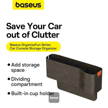 Baseus Organize Fun Series Car Console Storage Organizer - Saif Al Najmi KwCup HolderBaseusSaif Al Najmi Kwcar console133254Baseus Organize Fun Series Car Console Storage Organizer - Saif Al Najmi Kw
