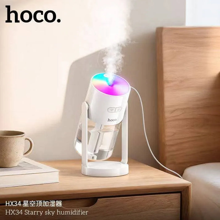 Hoco Starry Sky Humidifier HX34 — 2-in-1 Night Light