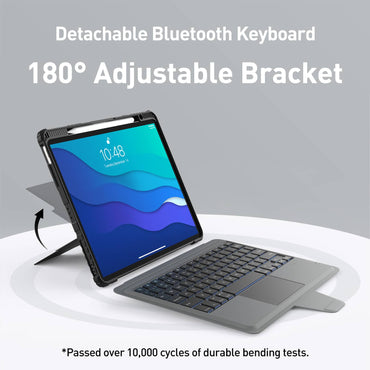 Bumper Combo Backlit Keyboard Case with Trackpad for iPad 10.2 - Saif Al Najmi KwIPAD COVERSSaif Al Najmi KwSaif Al Najmi KwBumper Combo Backlit Keyboard Case with Trackpad for iPad 10.2