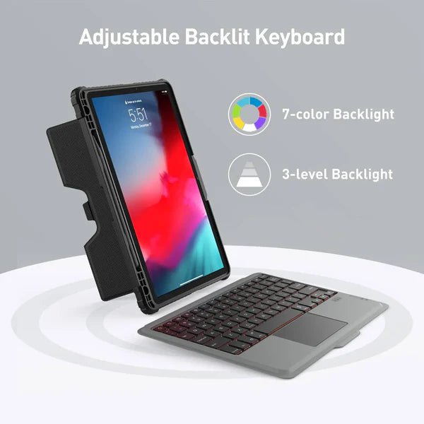 Bumper Combo Backlit Keyboard Case with Trackpad for Tab S8+ - Saif Al Najmi KwSAMSUNG TABLET COVERSaif Al Najmi KwSaif Al Najmi KwBumper Combo Backlit Keyboard Case with Trackpad for Tab S8+