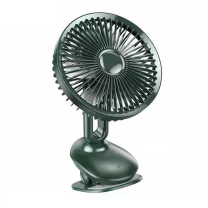 Hoco DF02 Moving Head Desktop Fan with Night Light Rechargeable-4000mah