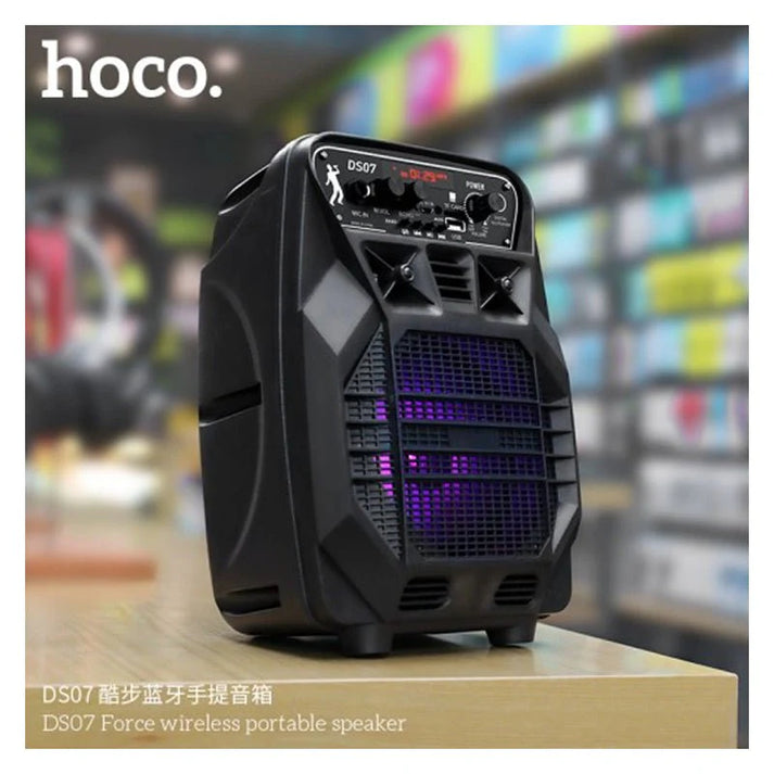 Hoco DS07 Force Wireless Portable Speaker - Saif Al Najmi Kw