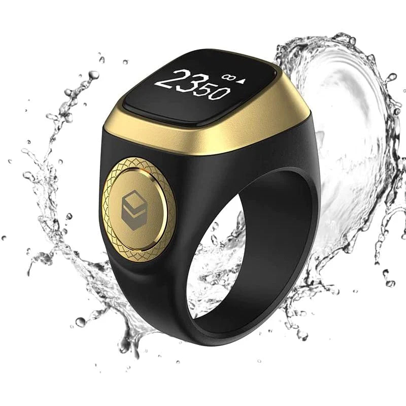 Smart Tasbih Zikr1 Lite Ring - Digital Tasbih Counter with Bluetooth and OLED Display - Saif Al Najmi Kw