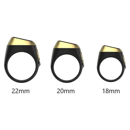 Smart Tasbih Zikr1 Lite Ring - Digital Tasbih Counter with Bluetooth and OLED Display - Saif Al Najmi Kw