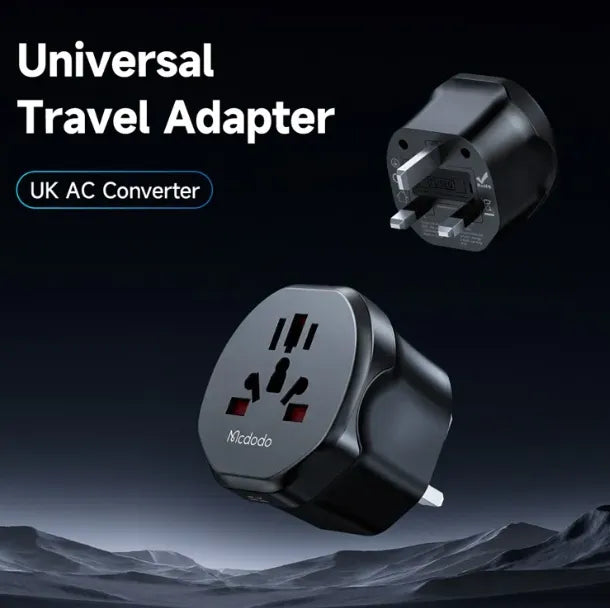 MCDODO CP-454 Universal Travel Adapter for UK - Saif Al Najmi Kw
