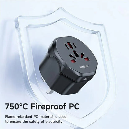 MCDODO CP-454 Universal Travel Adapter for UK - Saif Al Najmi Kw