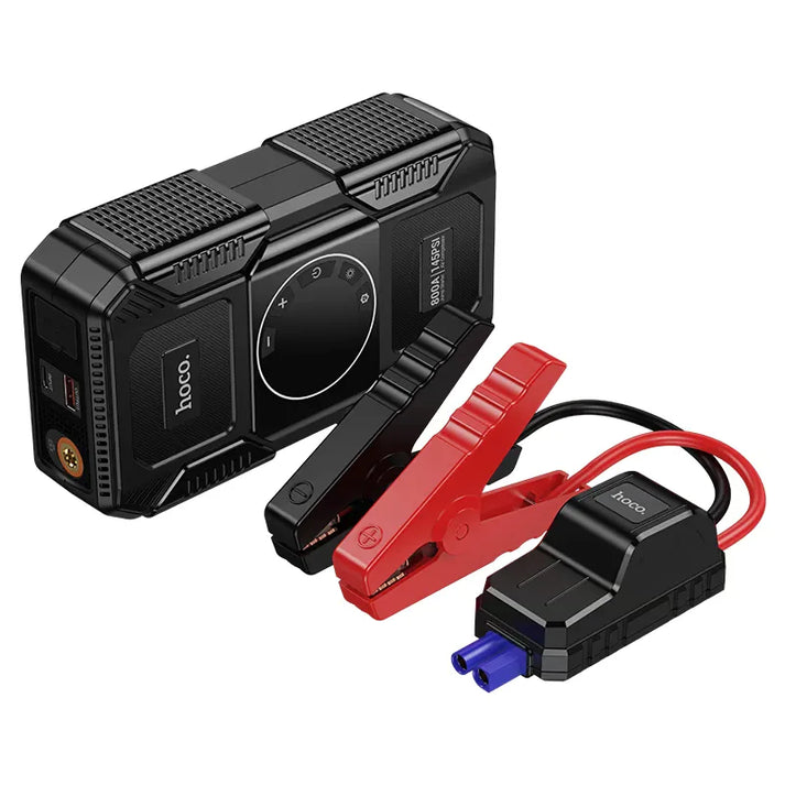 QS6 Clever 8000mAh Jump Starter Power Bank with Air Pump