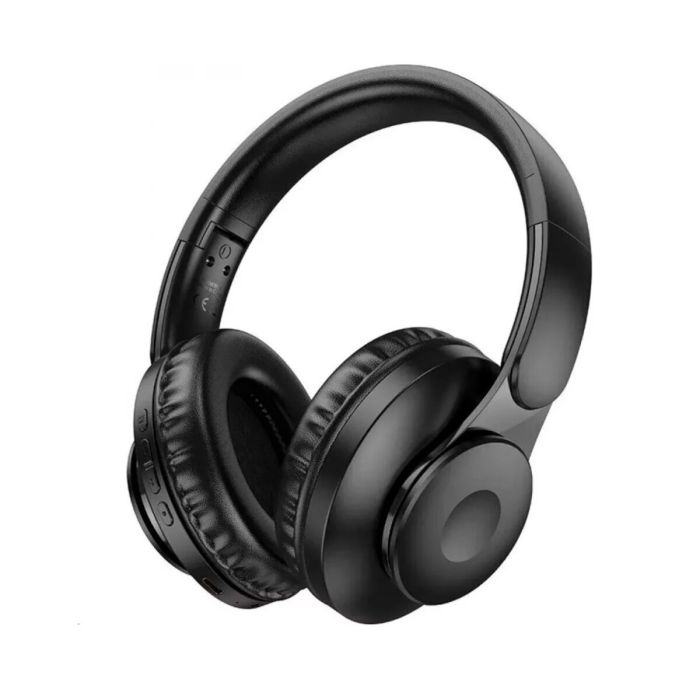 Hoco W45 Enjoy BT headset - black - Saif Al Najmi Kw