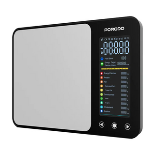 Porodo Kalio Smart Food Kitchen Scale – Nutritional Calculator & Measuring Tape