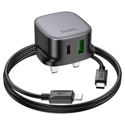 CS32B Rich PD20W QC3.0 Wall Charger with UK Cable Set