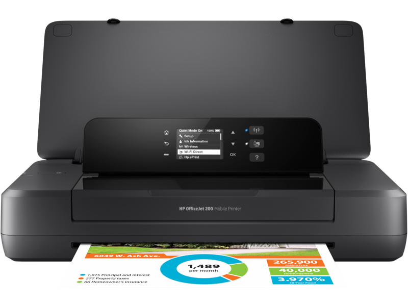 HP Development Company, L.P. HP OfficeJet 202 Mobile Printer N4K99C