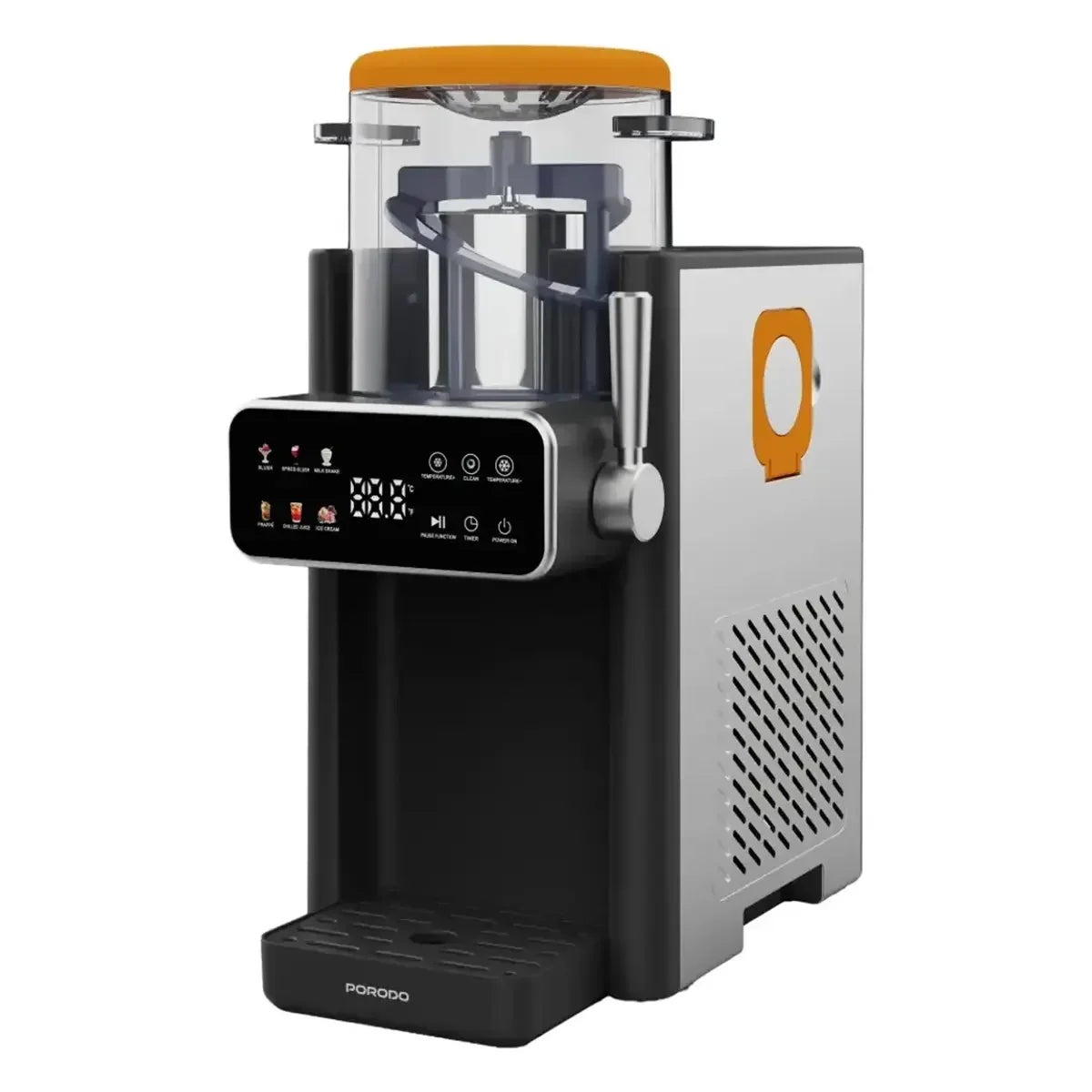 Porodo Frappé Ice Cream & Slushie Maker – 1.2L Dual Function