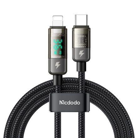 Mcdodo CA-3601 USB-C to Lightning 1.8m 36W Digital Display PD Cable - Black - Saif Al Najmi Kw