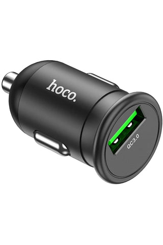 Hoco Z43 Mighty Single Port Fast Car Charger 18W
