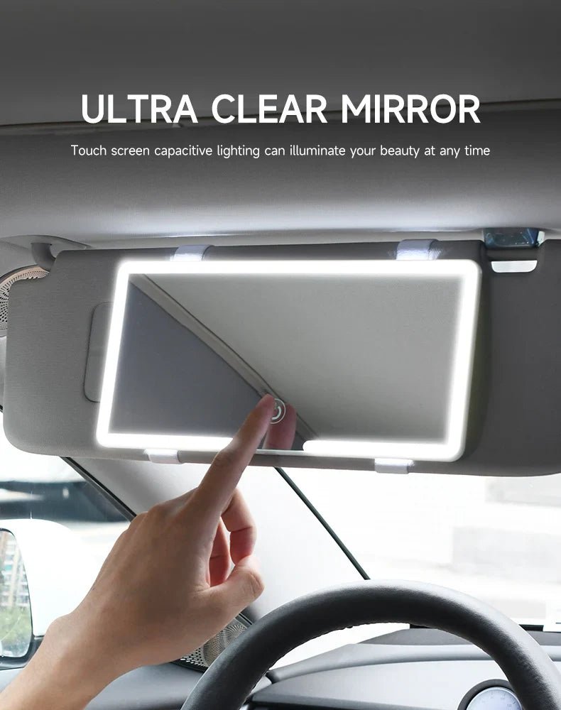 Car Interior Sun Visor LED Vanity Mirror – JDJ972 - Saif Al Najmi KwLED LightSaif Al Najmi KwSaif Al Najmi KwCar Interior Sun Visor LED Vanity Mirror – JDJ972