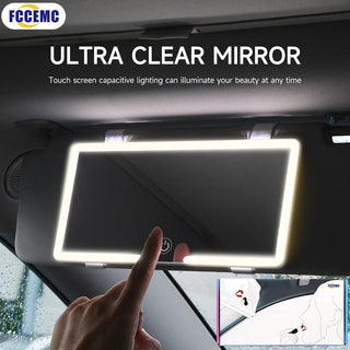 Car Interior Sun Visor LED Vanity Mirror – JDJ972 - Saif Al Najmi KwLED LightSaif Al Najmi KwSaif Al Najmi KwCar Interior Sun Visor LED Vanity Mirror – JDJ972