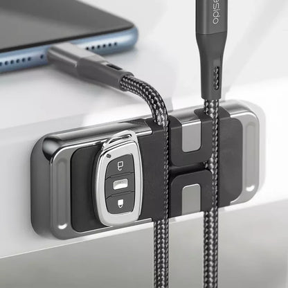 H-CT161 Universal Magnetic Cable Organizer & Mobile Phone Holder